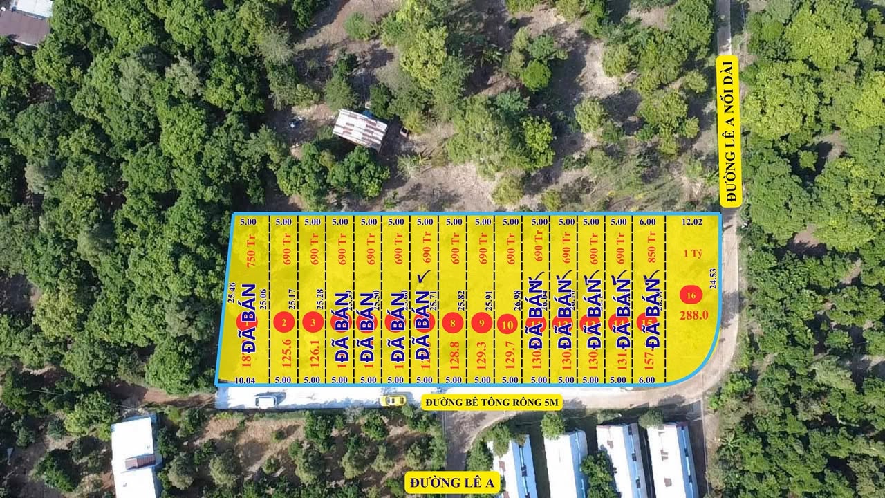 Đất nền Bình Lộc, Long Khánh 250m² giá 690 triệu - Cơ hội đầu tư tiềm năng!