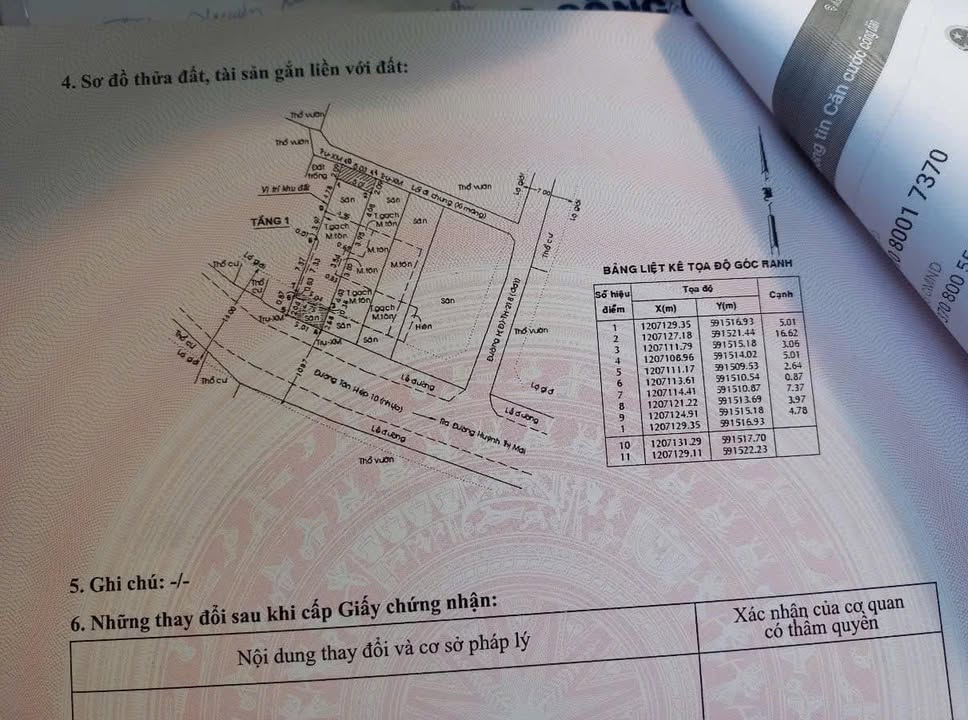 Đất mặt tiền Tân Hiệp 10, Hóc Môn 110m² giá 3.4 tỷ - Khu dân cư sầm uất!