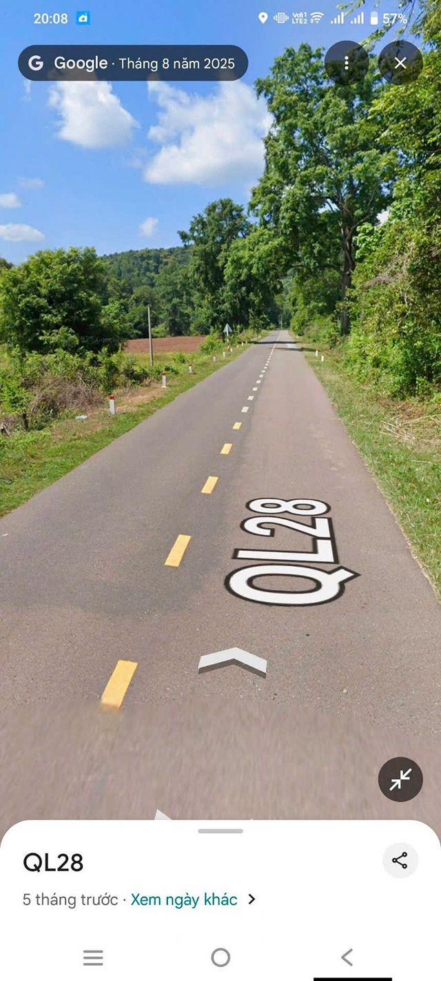 Đất nền Huyện Hàm Thuận Bắc 3600m² giá 2.16 tỷ - Mặt tiền Quốc lộ 28!