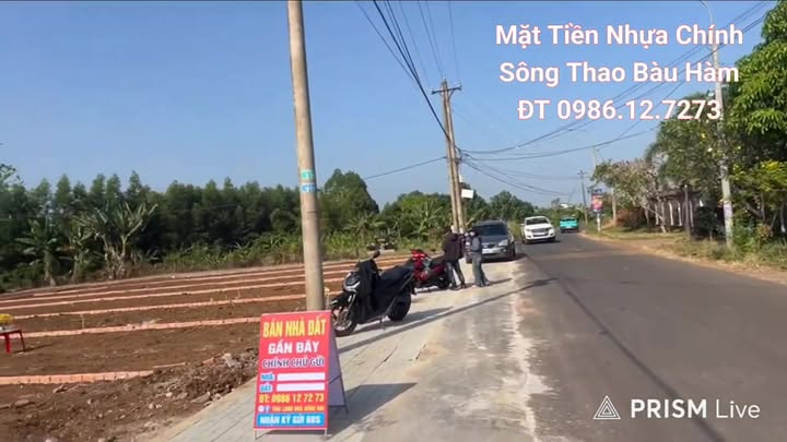 Mặt Tiền Nhựa Sông Thao Bàu Hàm 165m² - Kinh Doanh Đỉnh Cao, Giá Thỏa Thuận!