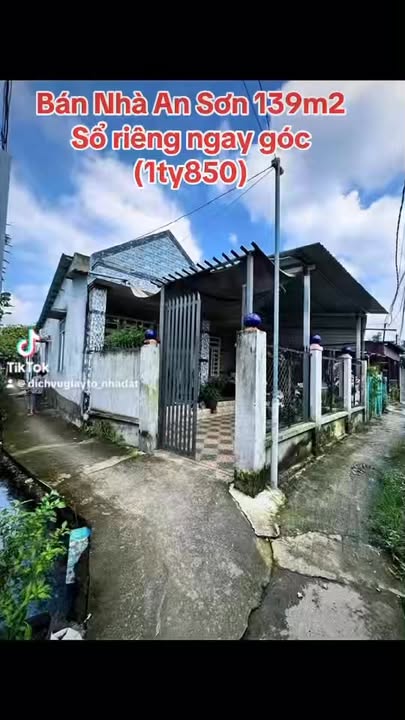 Nhà bán tại An Phú, Củ Chi 139m² giá chỉ 1.85 tỷ - Khu vực thoáng mát, an ninh