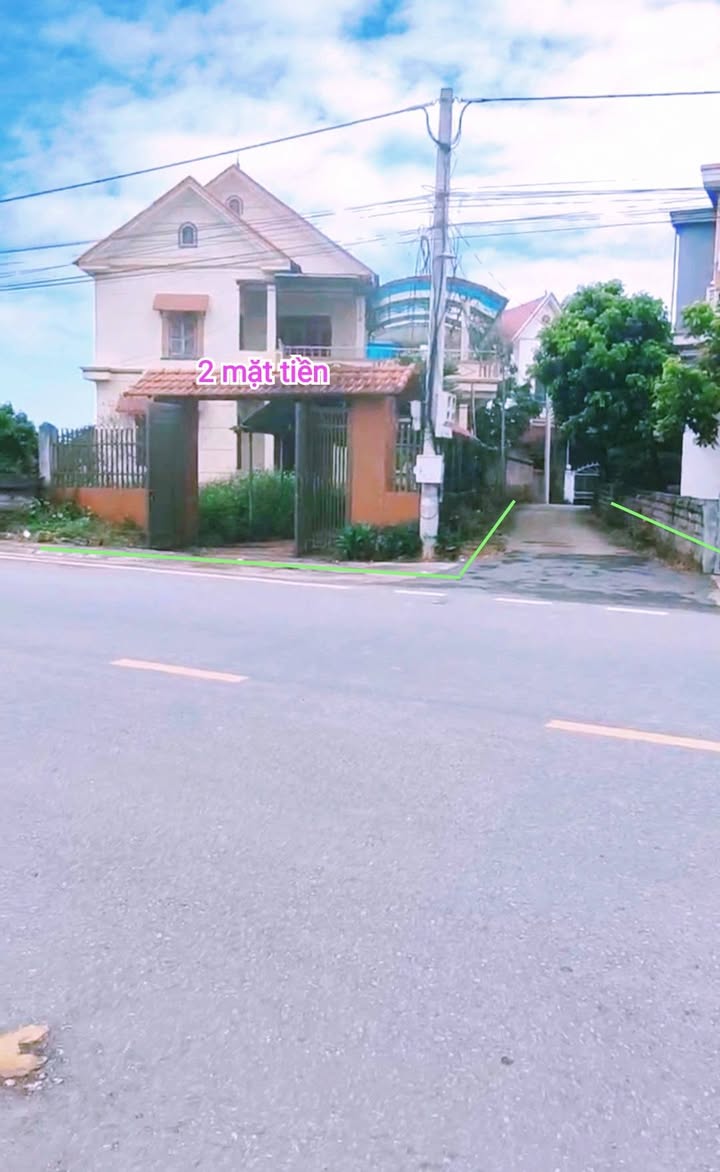 Đất và nhà 2 tầng mặt đường Liên Xã tại Lục Nam, Bắc Giang - Kinh doanh sinh lời!