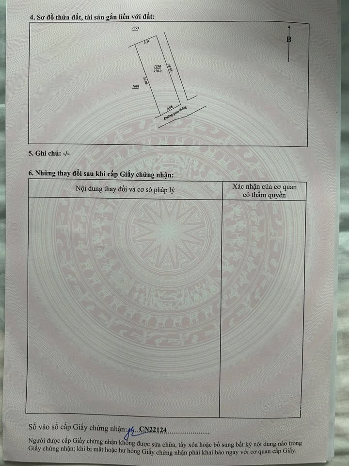 Đất thổ cư 2 mặt tiền Xóm Nước 2, 270m² giá thỏa thuận - Tiềm năng phát triển lớn!