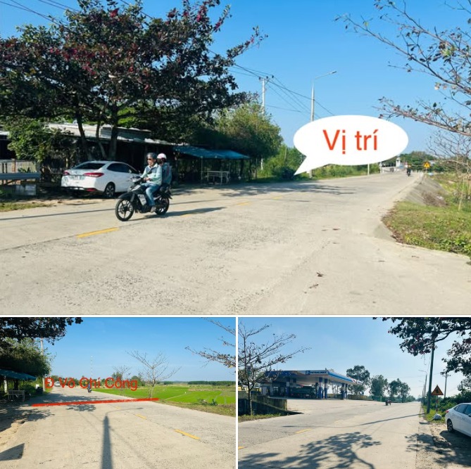 Bán đất mặt tiền ĐT609B (Võ Chí Công) Thị Trấn Ái Nghĩa 100m² - Giao thông thuận lợi, kinh doanh sầm uất!