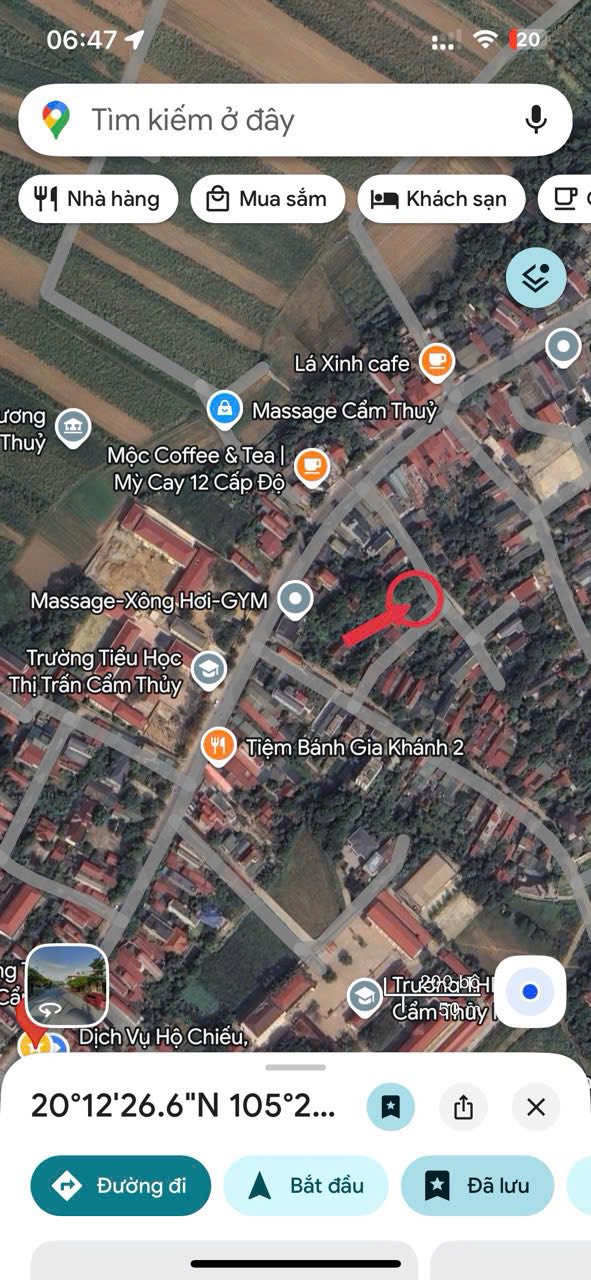 Đất nền Thị trấn Vân Du, 127m² giá 9xx triệu - Vị trí cao, phong thủy tốt!