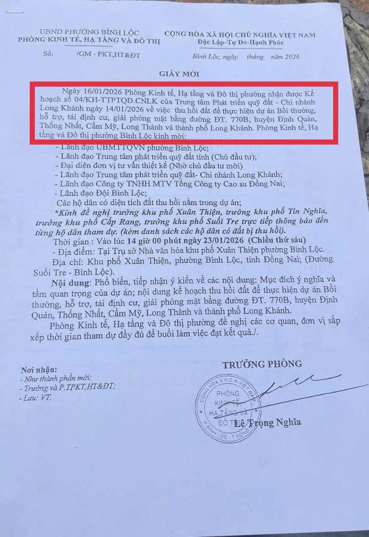 Lô đất 500m² Phường Bình Lộc giá 750 triệu - Cơ hội đầu tư tuyệt vời!