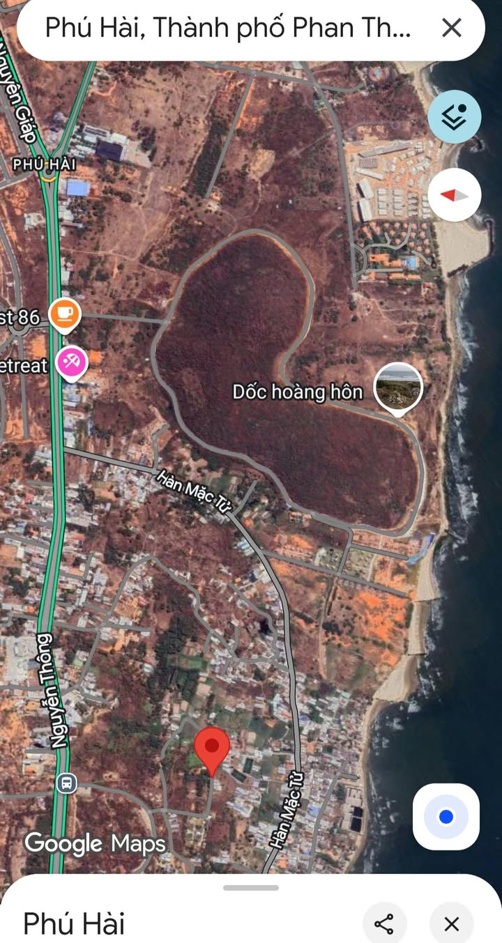 Đất nền Hẻm Nguyễn Thông, Phú Hài 1000m² giá 5 tỷ - Đầu tư sinh lời hấp dẫn!