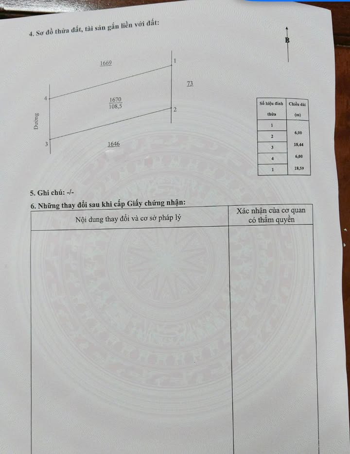 Đất nền Xóm 5 Nam Giang, Huyện Nam Đàn 108,5m² giá 1 tỷ - Pháp lý rõ ràng!