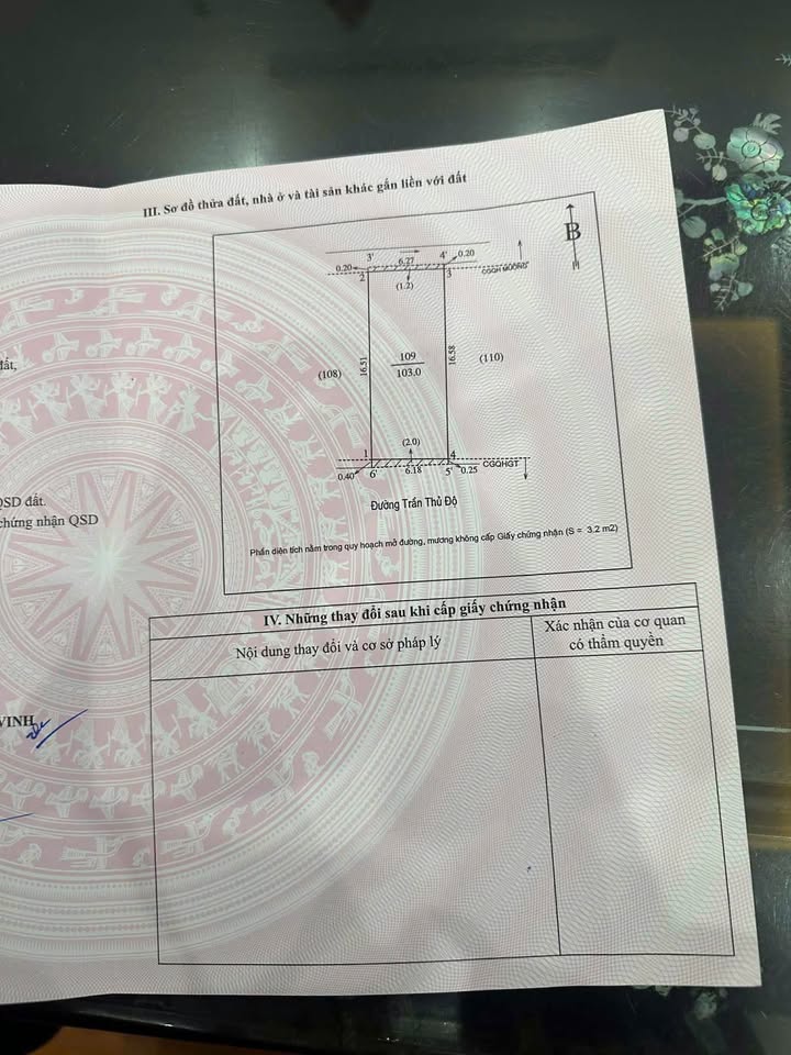 Nhà mặt đường Trần Thủ Độ, TP Vinh 103m² giá 12 tỷ - Chính chủ bán gấp!