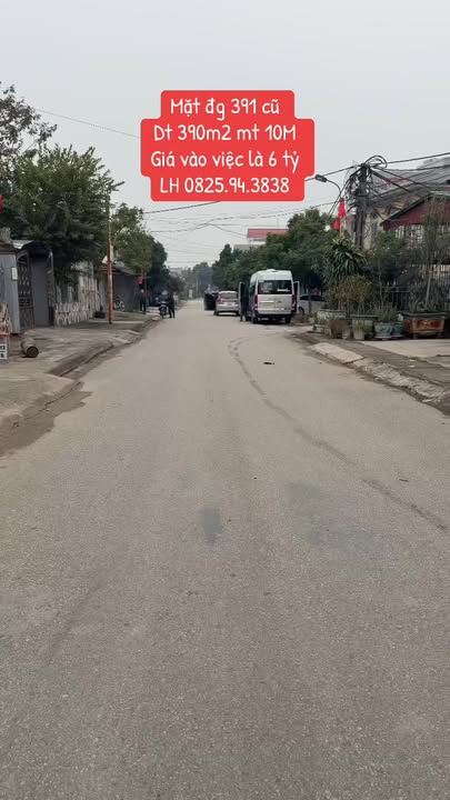 Đất nền kinh doanh mặt đường QL 391 - 390m² - Sổ đỏ chính chủ