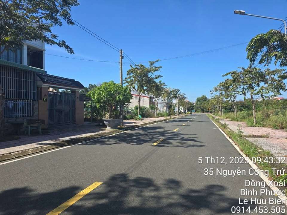 Đất nền đường Nguyễn Công Trứ, Tân Phú 122m² giá 1.65 tỷ - Đầu tư sinh lời ngay!