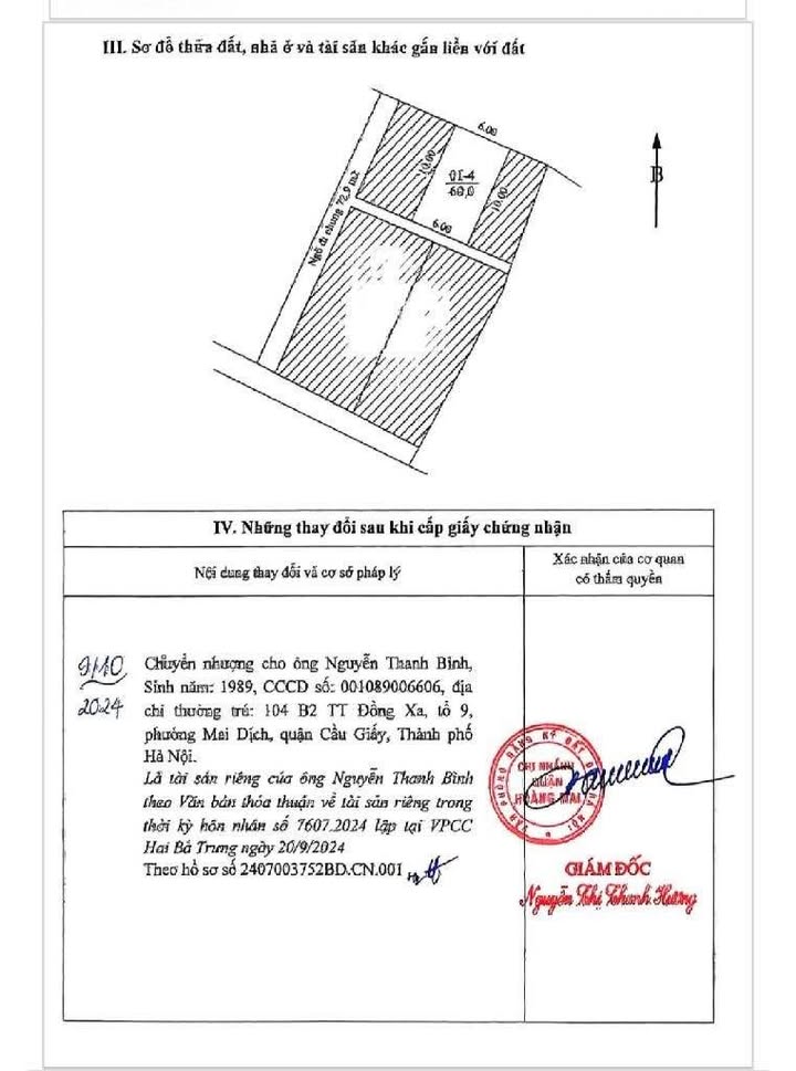 Đất nền Nguyễn Khoái, Hoàng Mai 60m² giá 5.6 tỷ - Cơ hội đầu tư hấp dẫn!