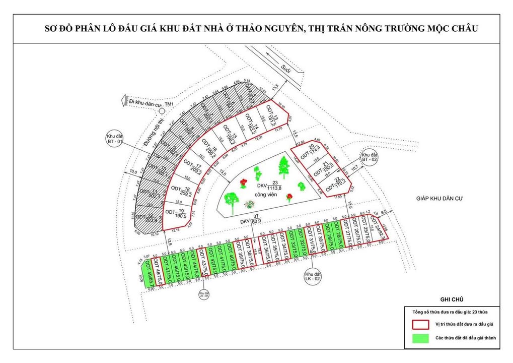 Đất nền khu PCCC Phường Chiềng An 75m² - Vị trí đắc địa gần công viên!