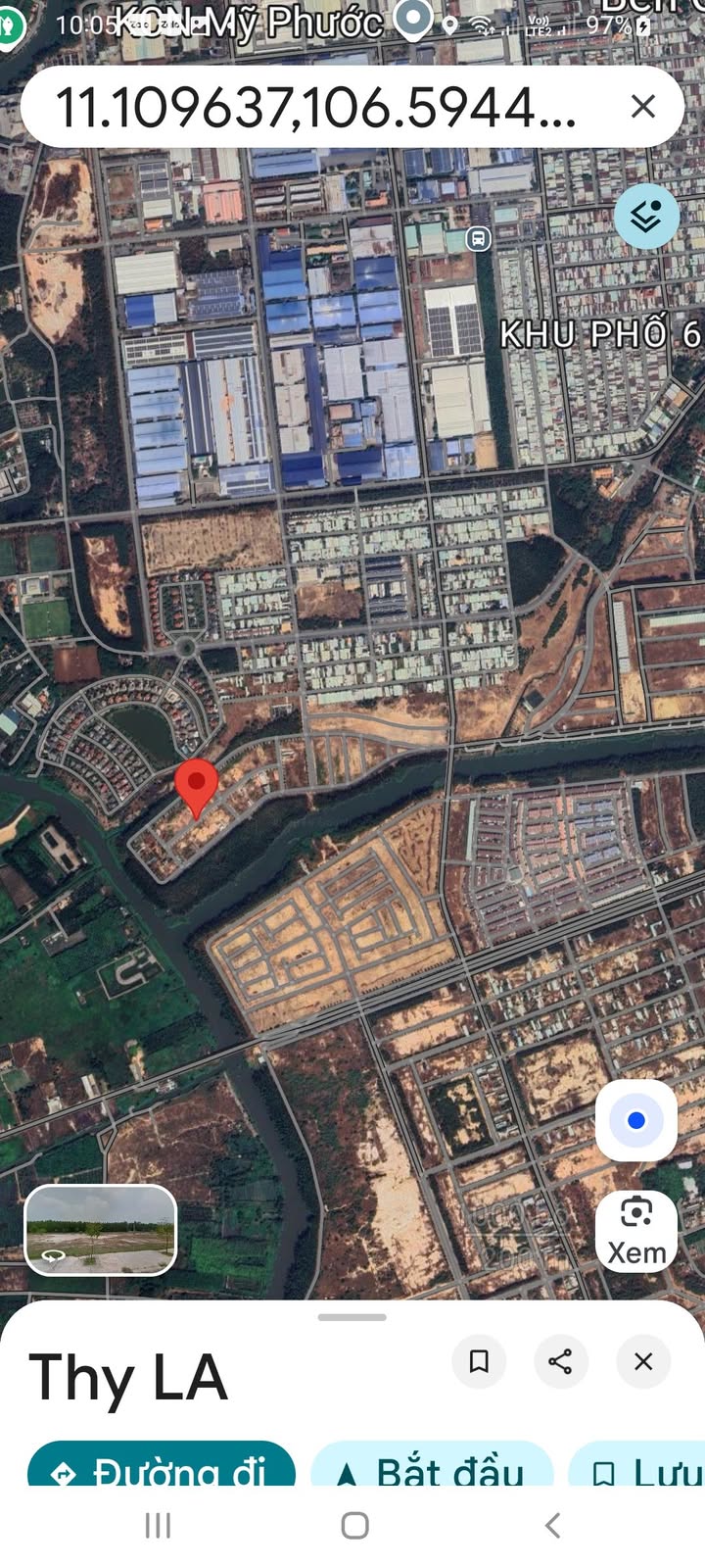 Đất nền Mỹ Phước 1, Bến Cát 290m² giá chỉ 3.9 tỷ - Cơ hội đầu tư tuyệt vời!