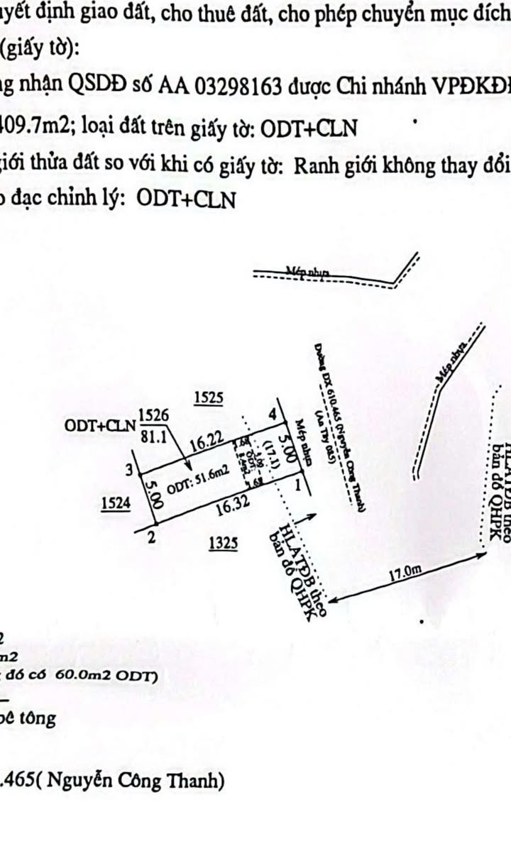 Lô góc kinh doanh Đường Lập Giai, Bến Cát 80m² giá 1.9 tỷ - Đối diện chợ An Tây!