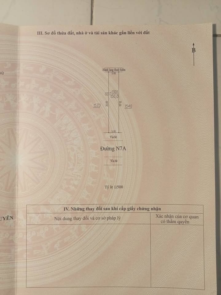 Đất nền 150m² Tân Định - Đường N7A - Chính chủ, thổ cư 100%!