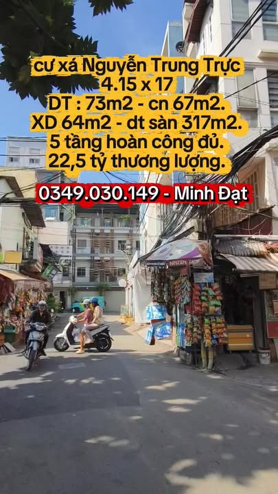 Nhà 5 tầng cư xá Nguyễn Trung Trực Quận 10, 67m² giá 22.5 tỷ - Căn góc thoáng mát!