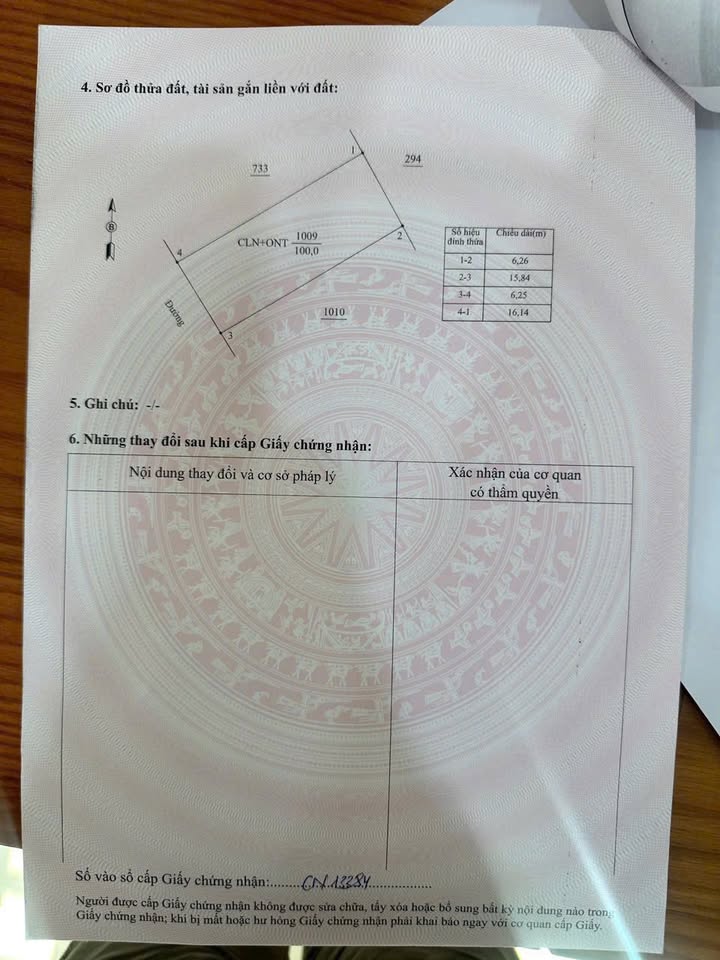 Đất thổ cư Hương Sơn 100m² giá 2 tỷ - Mặt tiền rộng 6m, sẵn sàng xây dựng!