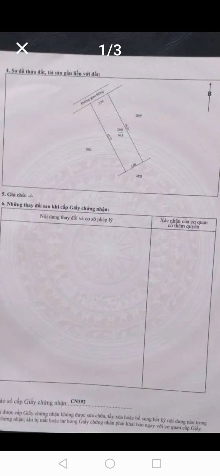 Đất thổ cư 100m² tại Phường Thịnh Đán, Thái Nguyên - Cách chợ Đán 300m