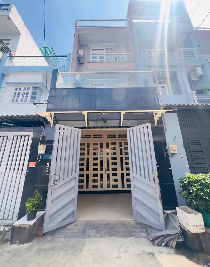 Nhà 4 tầng Nơ Trang Long Bình Thạnh 63m² giá 7.75 tỷ - Sổ hồng riêng, ở ngay!