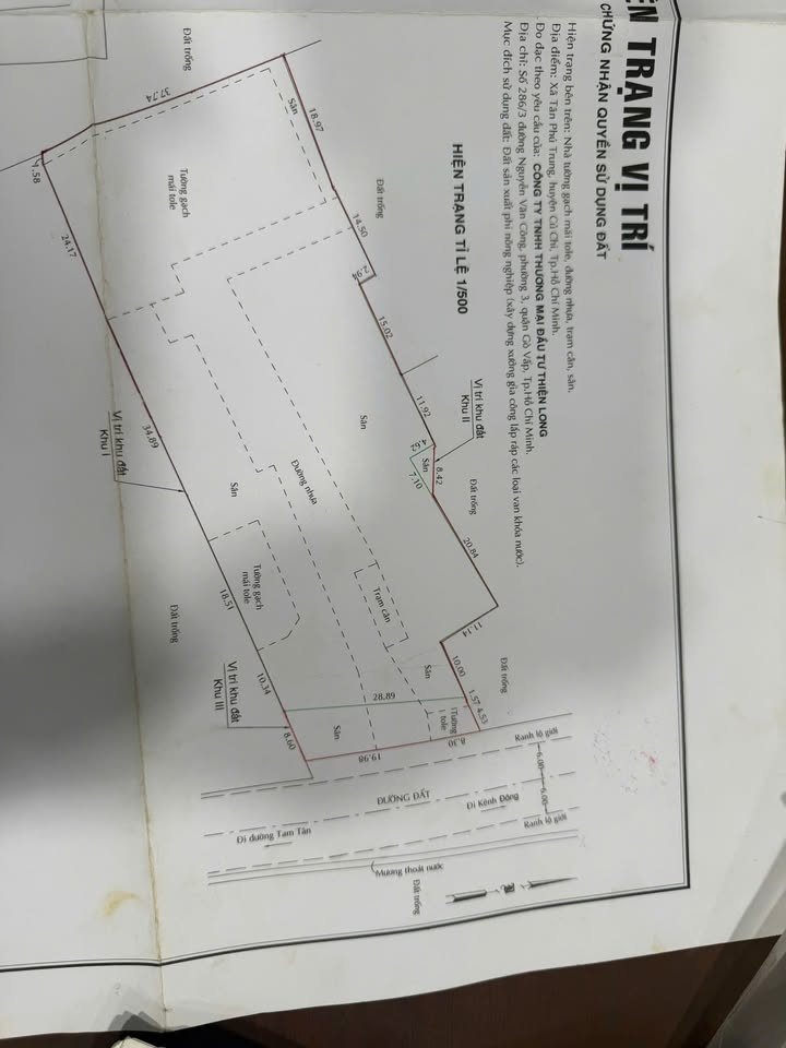Nhà xưởng KCN Tân Phú Trung Củ Chi 4000m² giá 36 tỷ - Đầu tư sinh lời ngay!