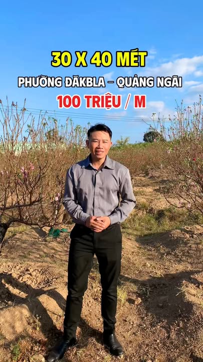 Đất nền tại Phường Nguyễn Trãi, TP. Kon Tum 1200m² giá 1.2 tỷ - Cơ hội đầu tư tuyệt vời!