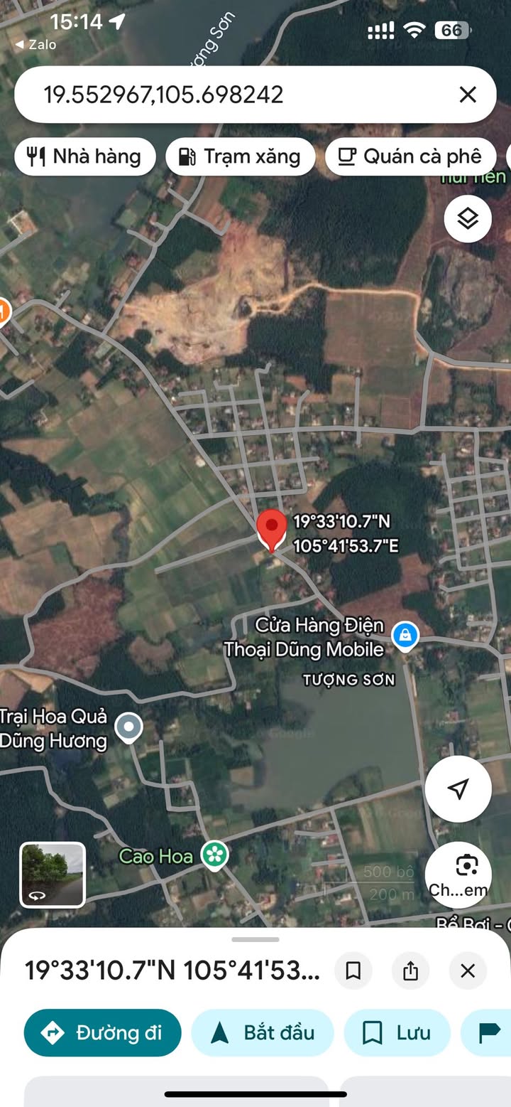 Đất thổ cư Tượng Lĩnh 240,5m² giá 700 triệu - Đường rộng 10m, dân cư văn minh!