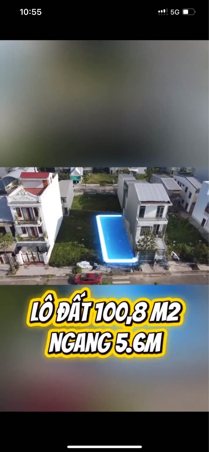 Đất nền Phường Hương Sơ 100m² giá 1.9 tỷ - View kênh xanh mát hiếm có!