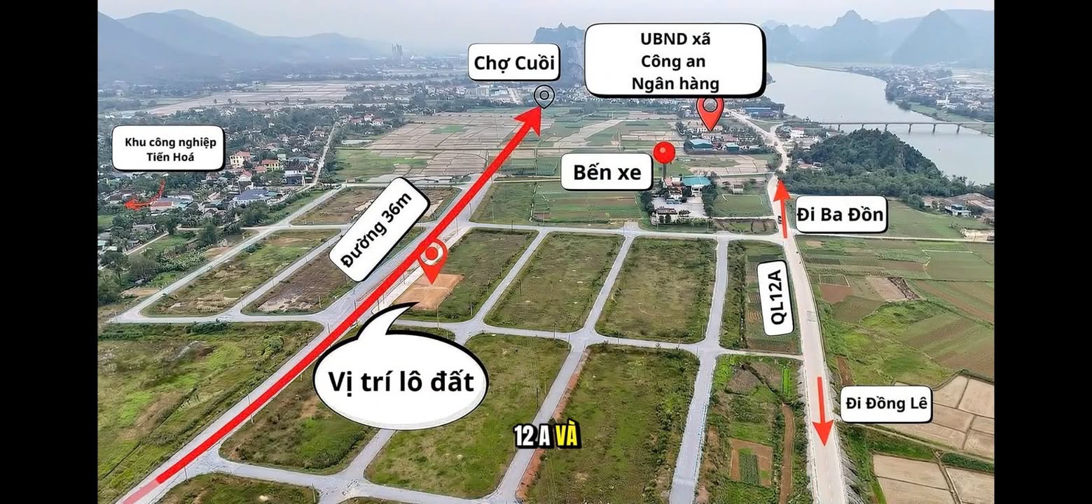 Đất đấu giá 160m² tại trung tâm xã Tuyên Hóa giá chỉ 1,3 tỷ - Cơ hội đầu tư hấp dẫn!