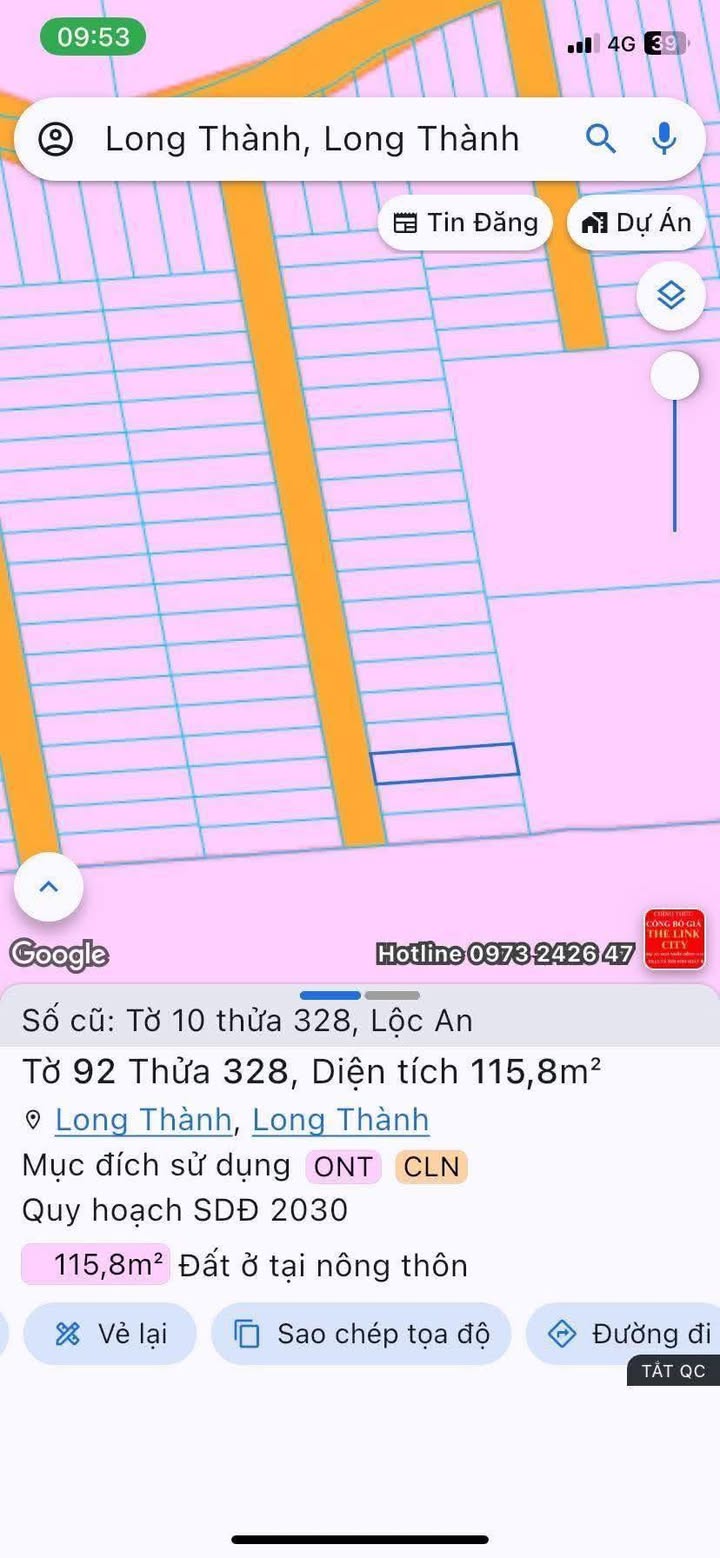 Đất nền Lộc An, Long Thành 80m² giá 1.4 tỷ - Sổ đỏ chính chủ, đầu tư sinh lời!