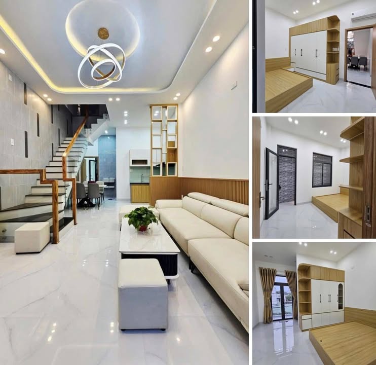 Nhà 2 tầng Nguyễn Thái Học Quy Nhơn 57m² giá 3.85 tỷ - Full nội thất cao cấp!