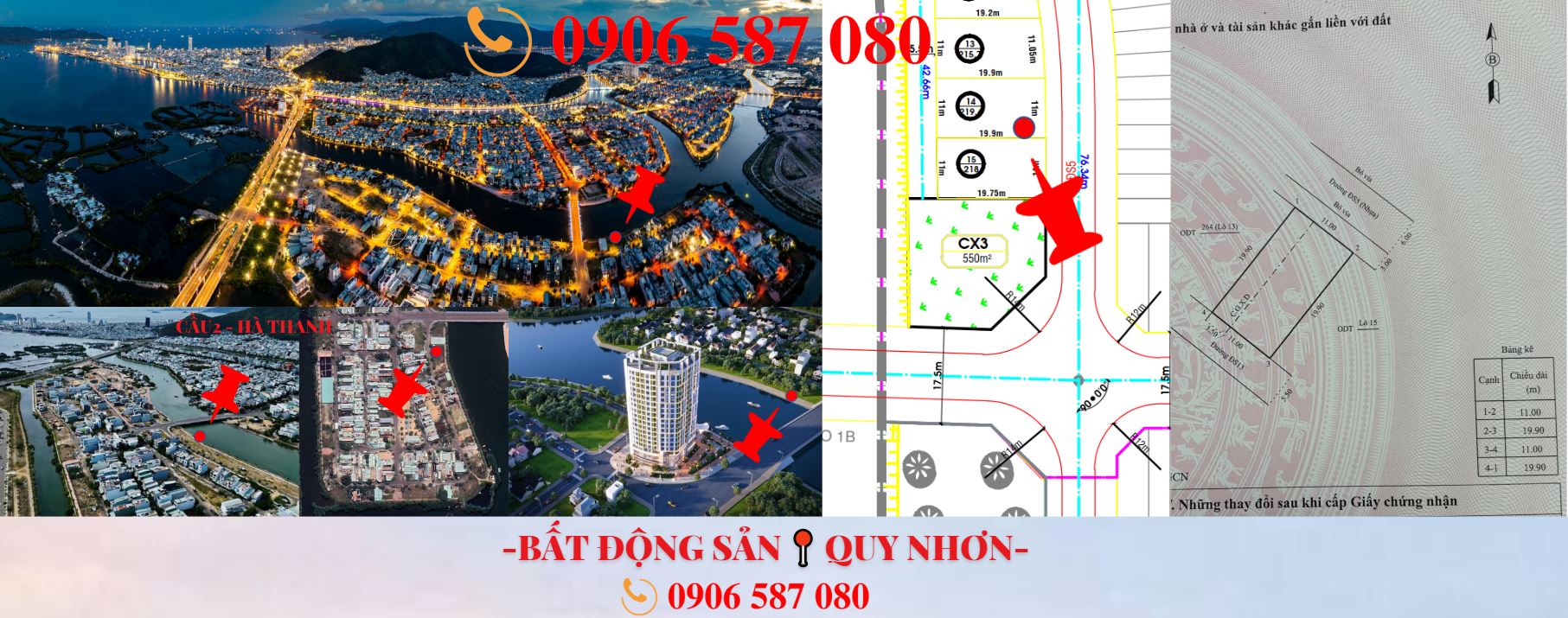 Đất nền biệt thự view sông 220m² giá 6.486 tỷ - Vị trí đắc địa tại Quy Nhơn!