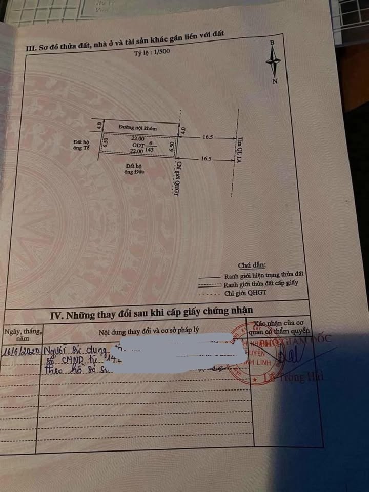 Nhà khách sạn mặt tiền Quốc lộ 1A Hồ Xá 143m² - Kinh doanh sầm uất!