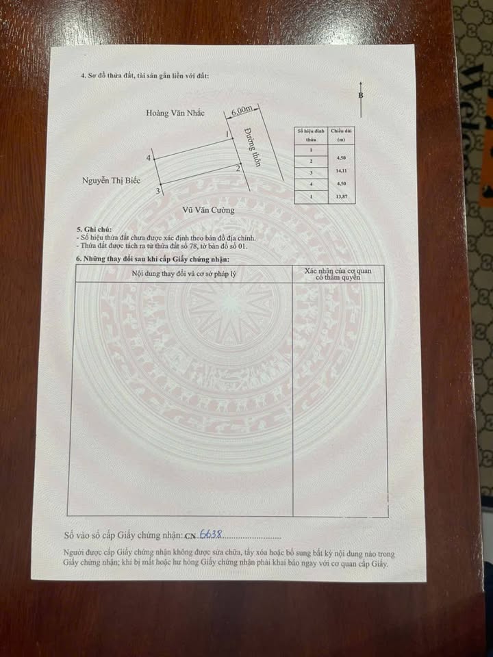 Đất nền tại Xã Đại Đồng, Kiến Thuỵ 64.5m² giá chỉ 1 tỷ - Pháp lý rõ ràng!