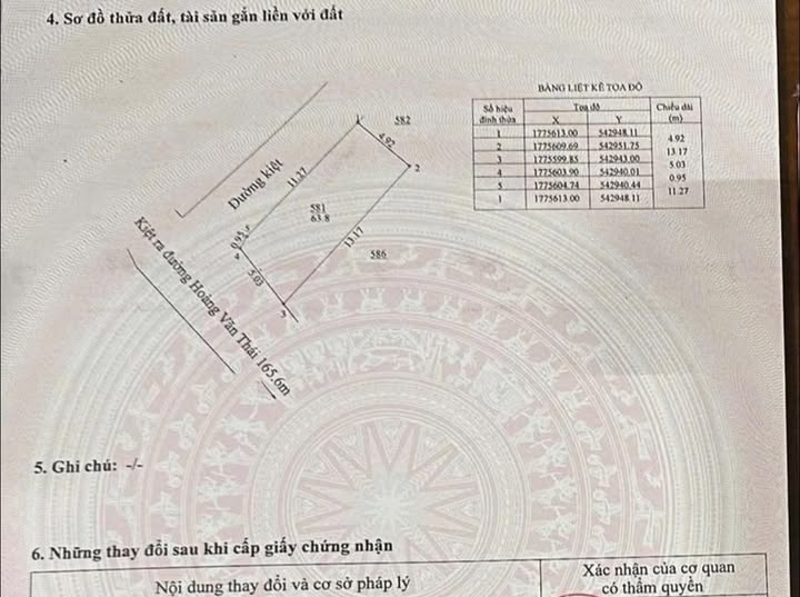 Đất 2 mặt kiệt 218 Hoàng Văn Thái, Hòa Khánh 64m² - Vị trí đắc địa gần chợ và trường học!