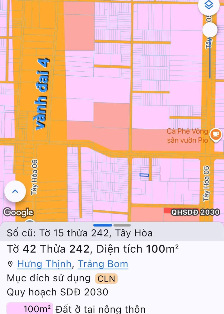 Đất thổ cư Trảng Bom 100m² giá 8X triệu - Đầu tư sinh lời ngay!