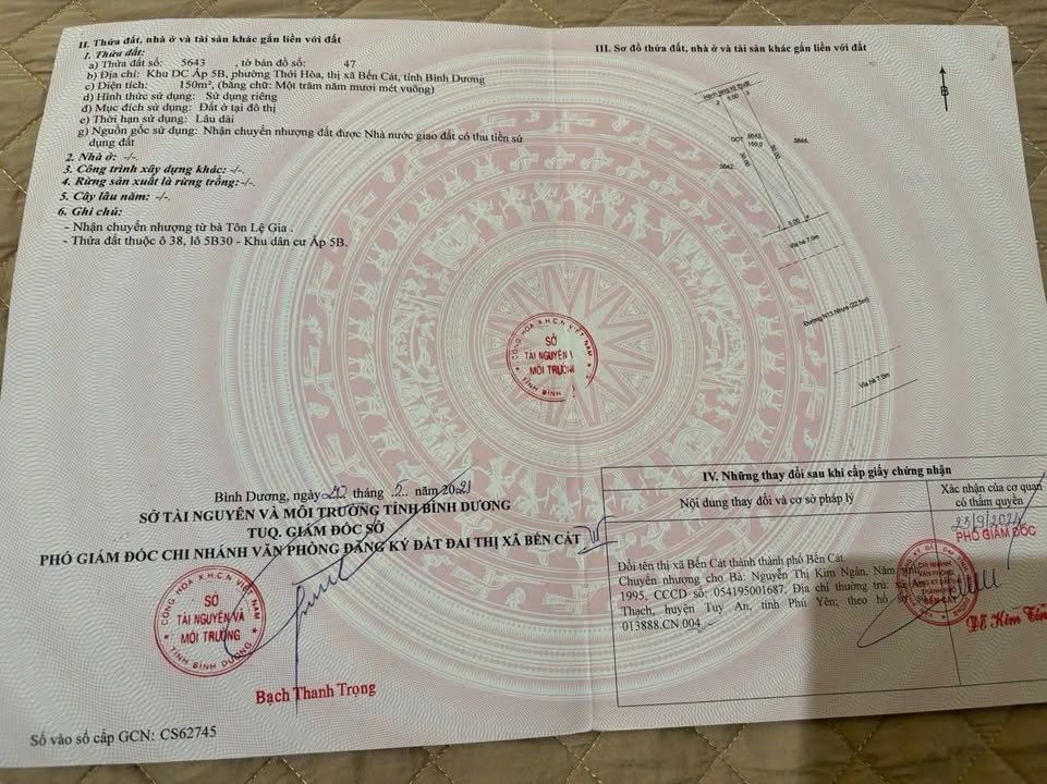 FrontHouse Thới Hòa Bến Cát 150m² giá 2.1 tỷ - Vị trí đắc địa