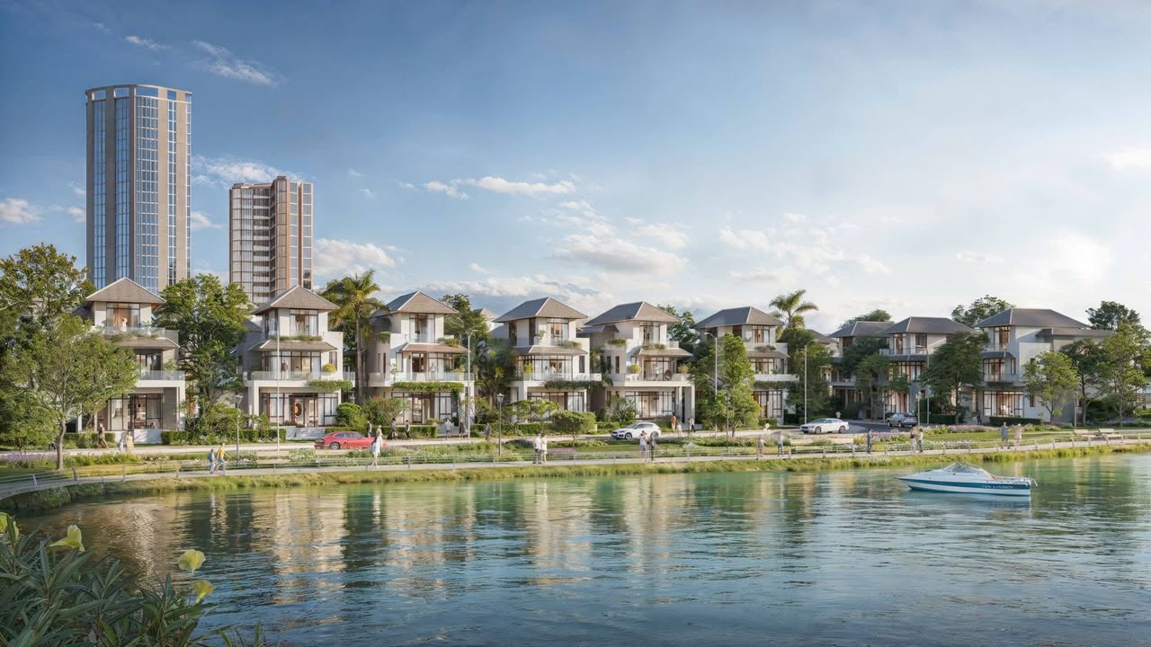 Biệt thự Townhouse 264m² Trần Duy Hưng 33 tỷ - View Hồ 10ha lý tưởng