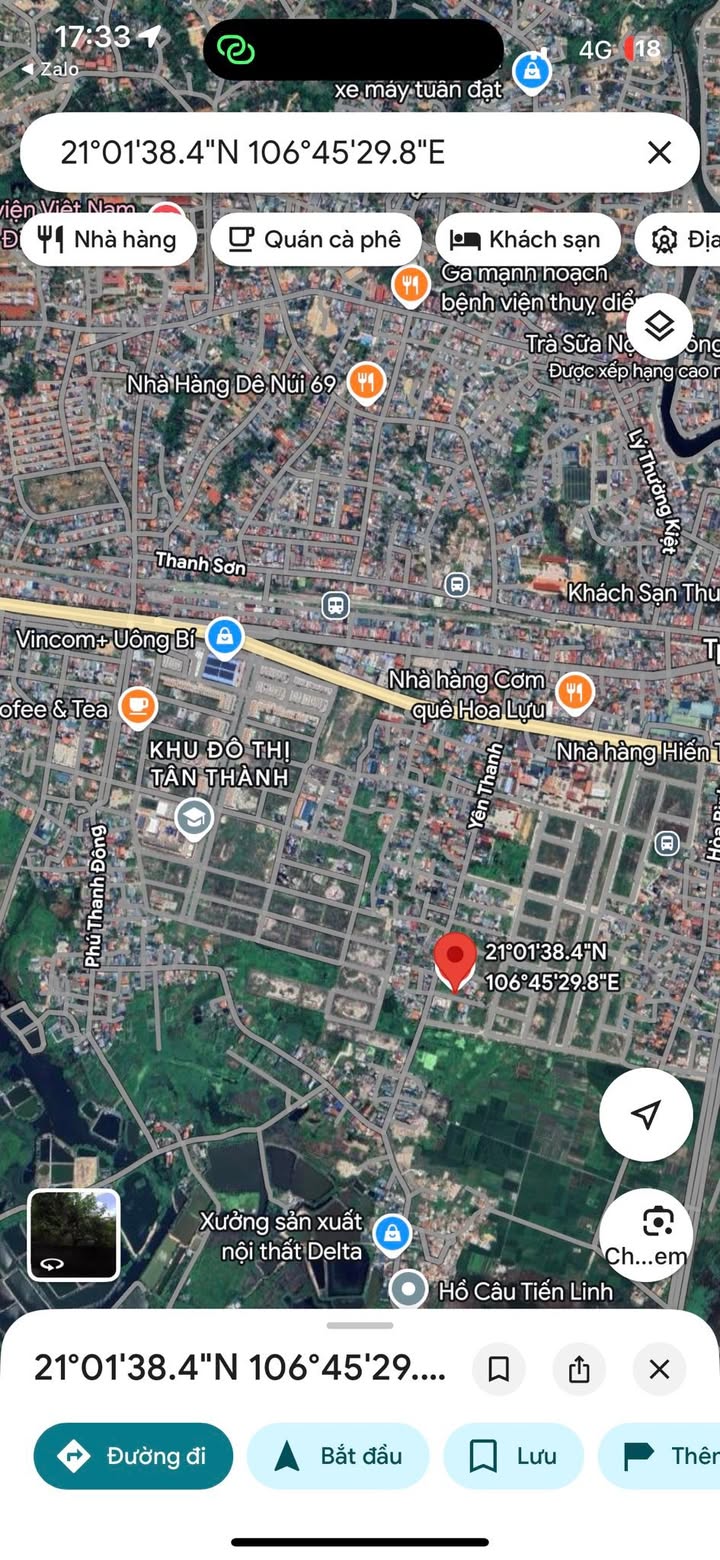 Đất nền phường Yên Thanh, Uông Bí 90m² giá 1.5 tỷ - Sổ hồng chính chủ