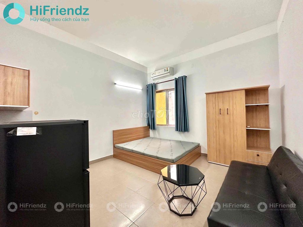 Phòng cho thuê Quận 8 25m² giá 5.5 triệu - Full nội thất, cửa sổ lớn thoáng mát!