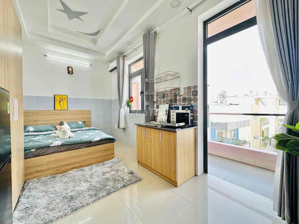 Phòng trọ giá rẻ Q6 giáp Võ Văn Kiệt Q5 30m² chỉ 3.900 triệu - Full nội thất tiện nghi