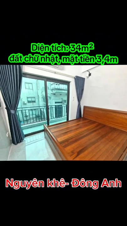 Nhà 5 tầng Nguyên Khê, Đông Anh 34m² giá 5.1 tỷ - Sẵn sàng vào ở!