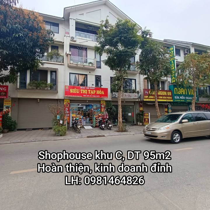 Shophouse Geleximco Hà Đông 95m² giá 27 tỷ - Kinh doanh đắc địa!
