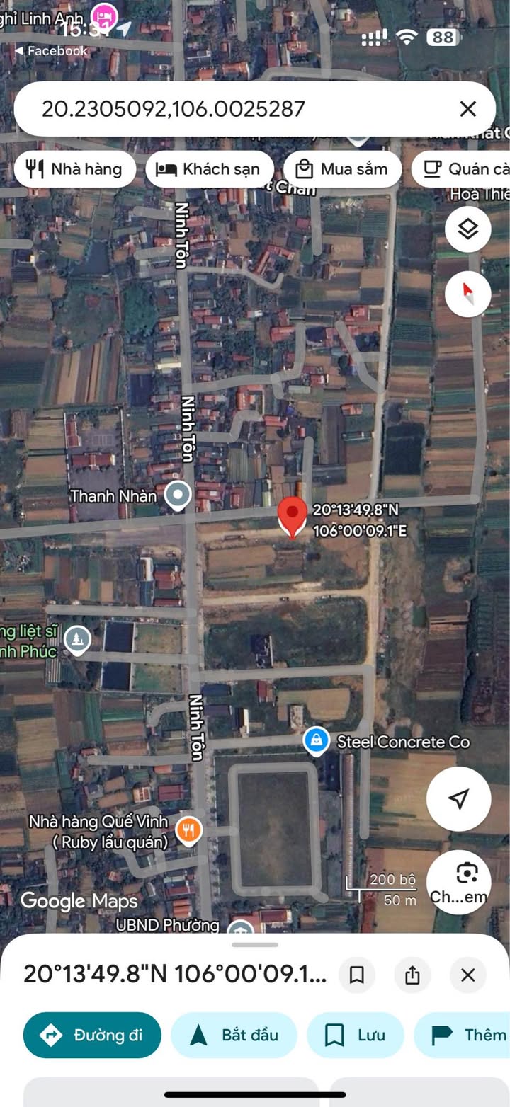 Đất nền Ninh Phúc 160m² giá 5 tỷ - Đầu tư sinh lời hấp dẫn!