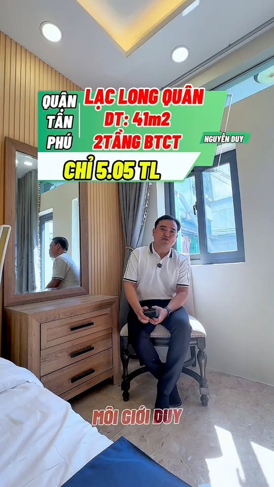 Nhà riêng Phường 10 Tân Bình 41m² giá 9.85 tỷ - Hẻm ô tô tránh, full nội thất!