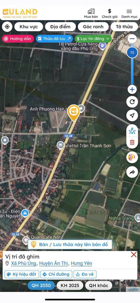 Đất mặt đường Quốc Lộ 38, Huyện Ân Thi, 115m² giá chỉ 2 tỷ - Cơ hội đầu tư không thể bỏ qua!