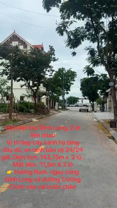 Đất nền Đỉnh Long, Hải Dương 287m² giá 13.75 tỷ - Sổ hồng chính chủ, sang tay nhanh!