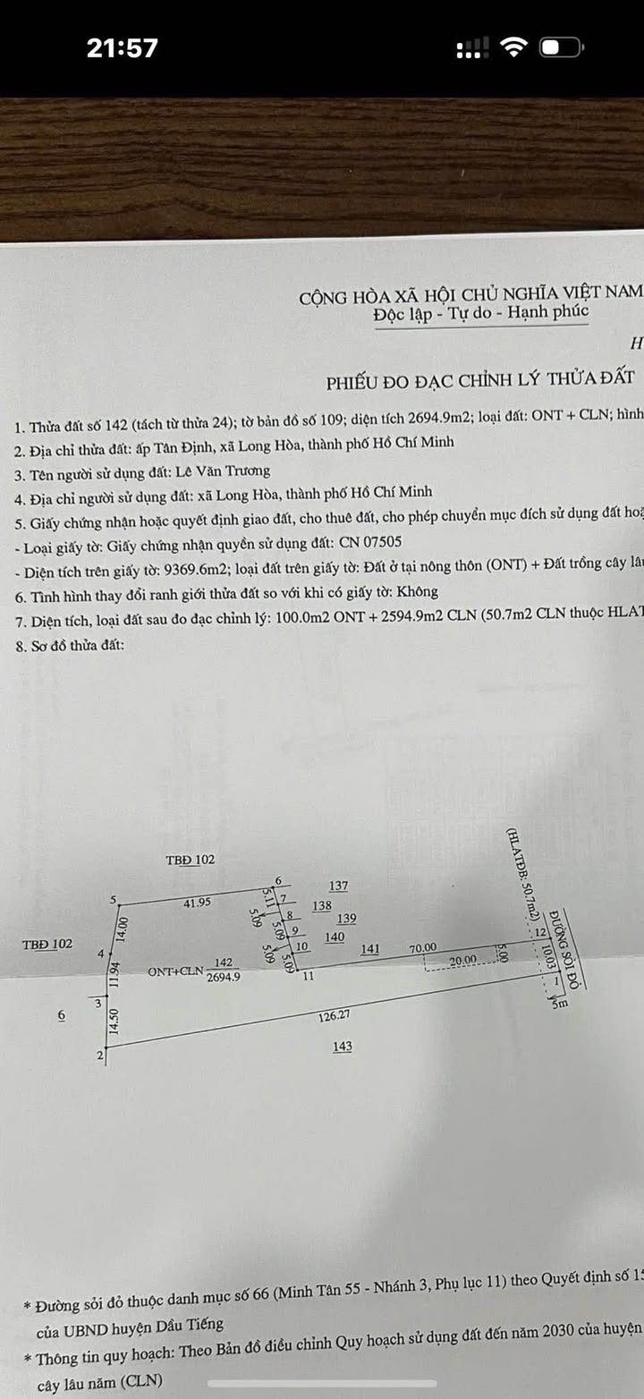 Đất nền Minh Tân, Phú Xuyên 2700m² giá 1.3 tỷ - Mặt tiền 10m, sổ đỏ chính chủ!