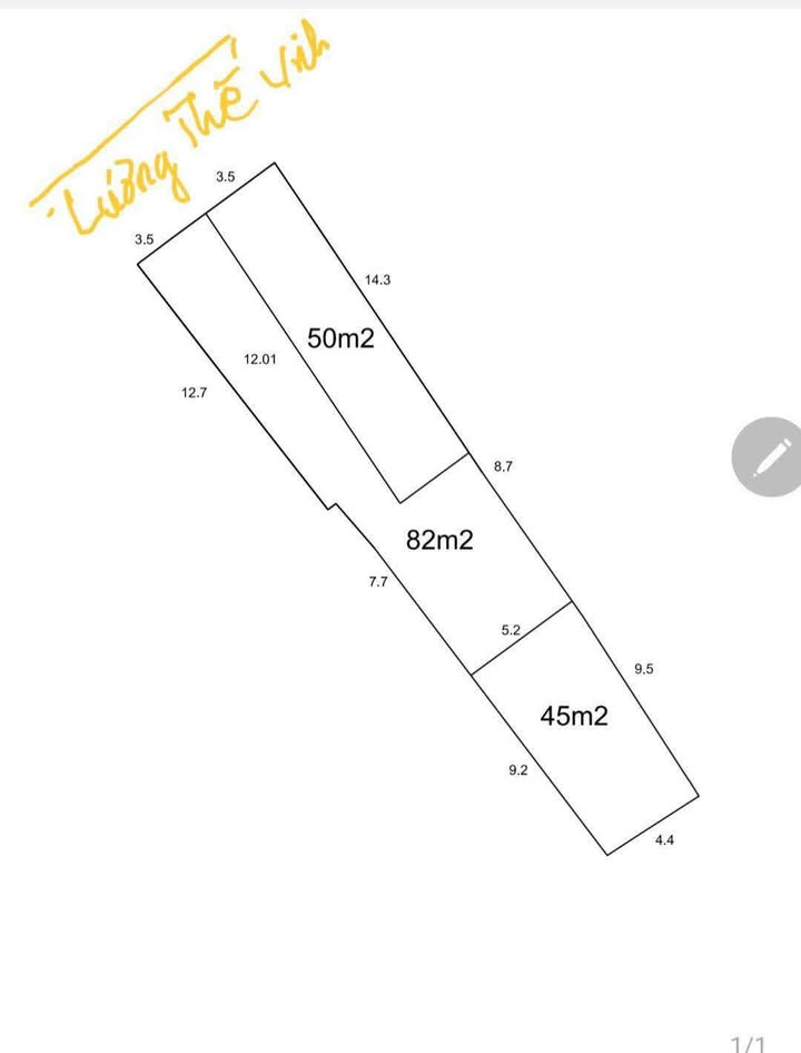 Đất nền đường Lương Thế Vinh, Nam Định - Diện tích 45m², chỉ 1.6 tỷ
