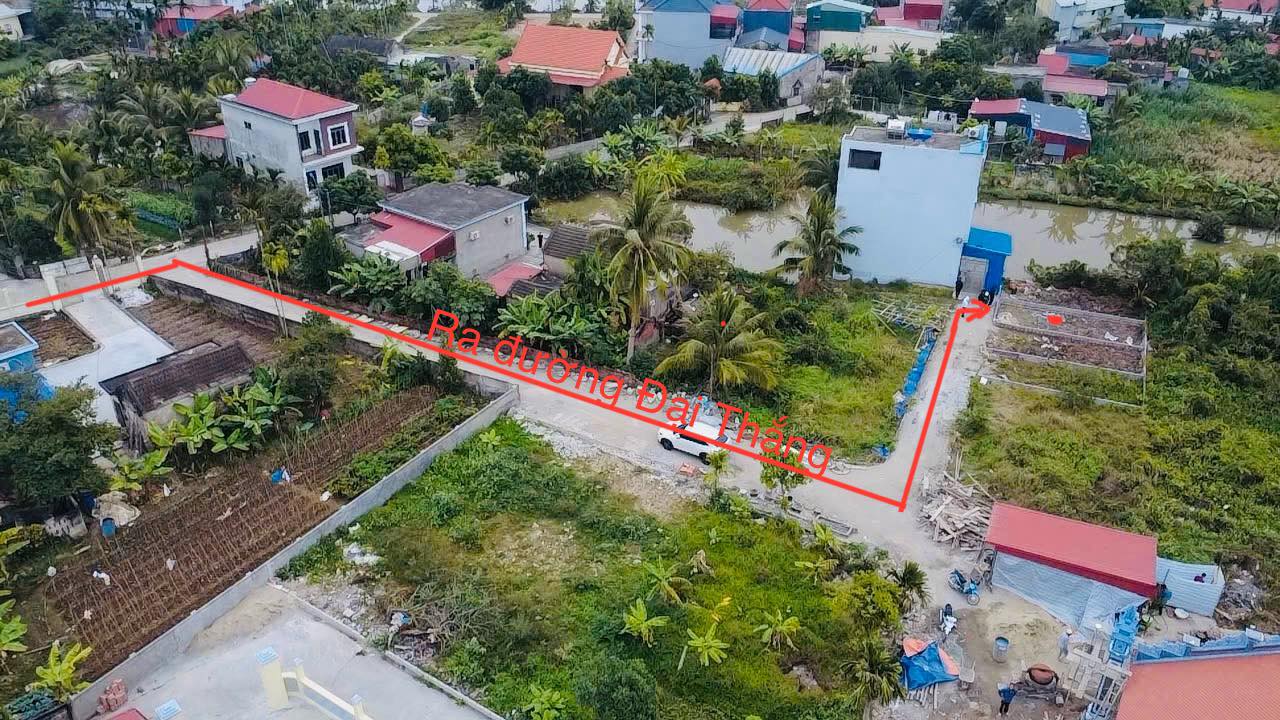 Đất nền đường Đại Thắng, quận Dương Kinh 44m² chỉ 800 triệu - Sổ đỏ chính chủ!